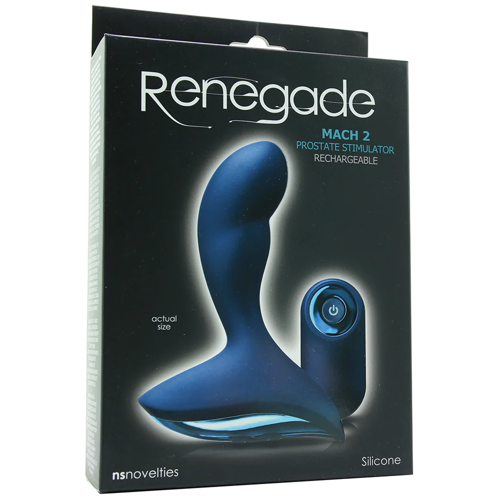 Renegade Mach 2 Prostate Stimulator in Blue - Image 6