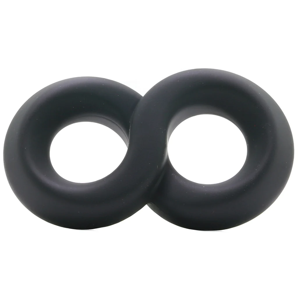Renegade Super Stretchable Infinity Ring in Black - Image 3