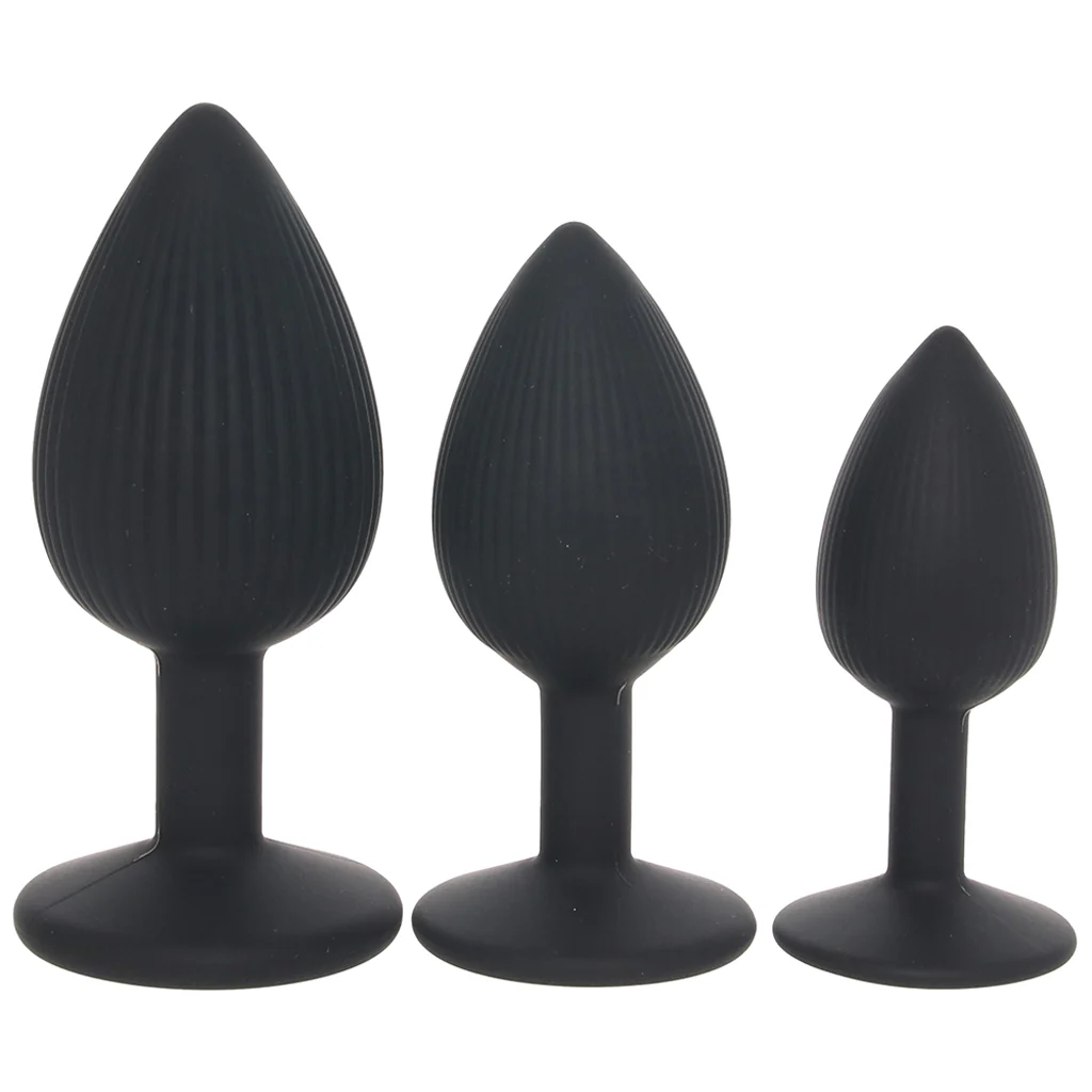 Renegade Triple Ace Silicone Butt Plug Kit - Image 3