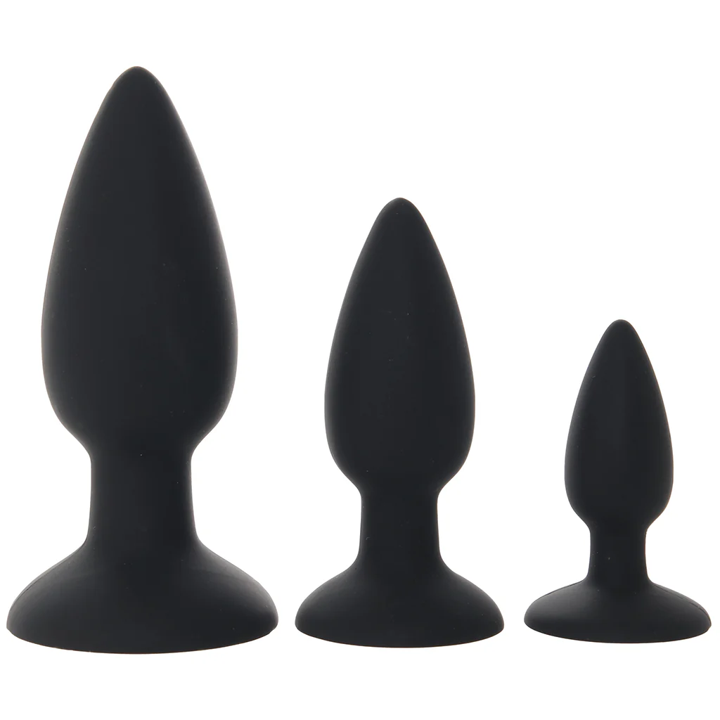 Renegade Triple Strike Silicone Butt Plug Kit - Image 3