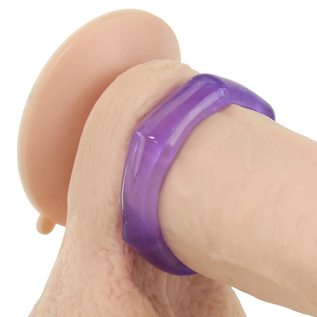 Reversible Cock Ring Set in Purple - Image 2