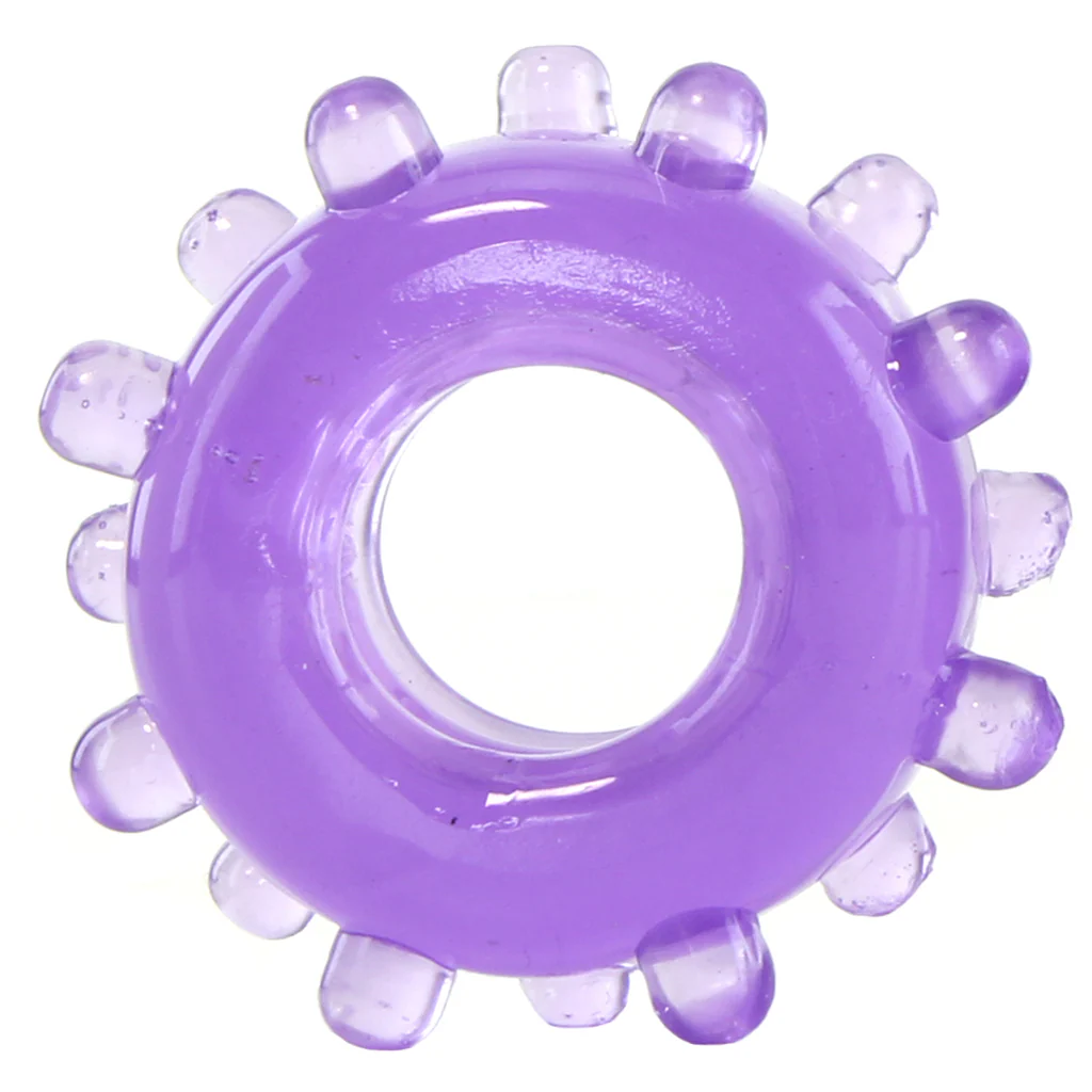 Reversible Cock Ring Set in Purple - Image 5