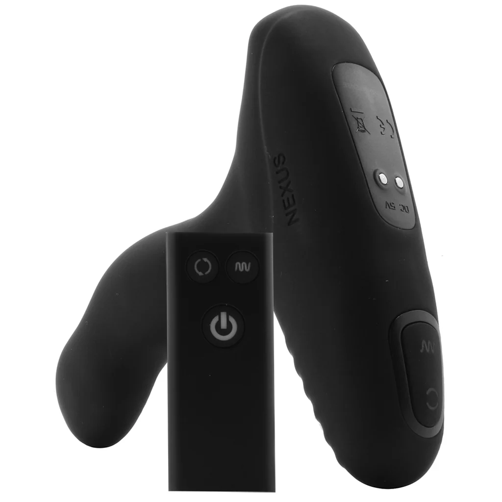 Revo Stealth Rotating Remote Prostate Massager in Black - Image 5