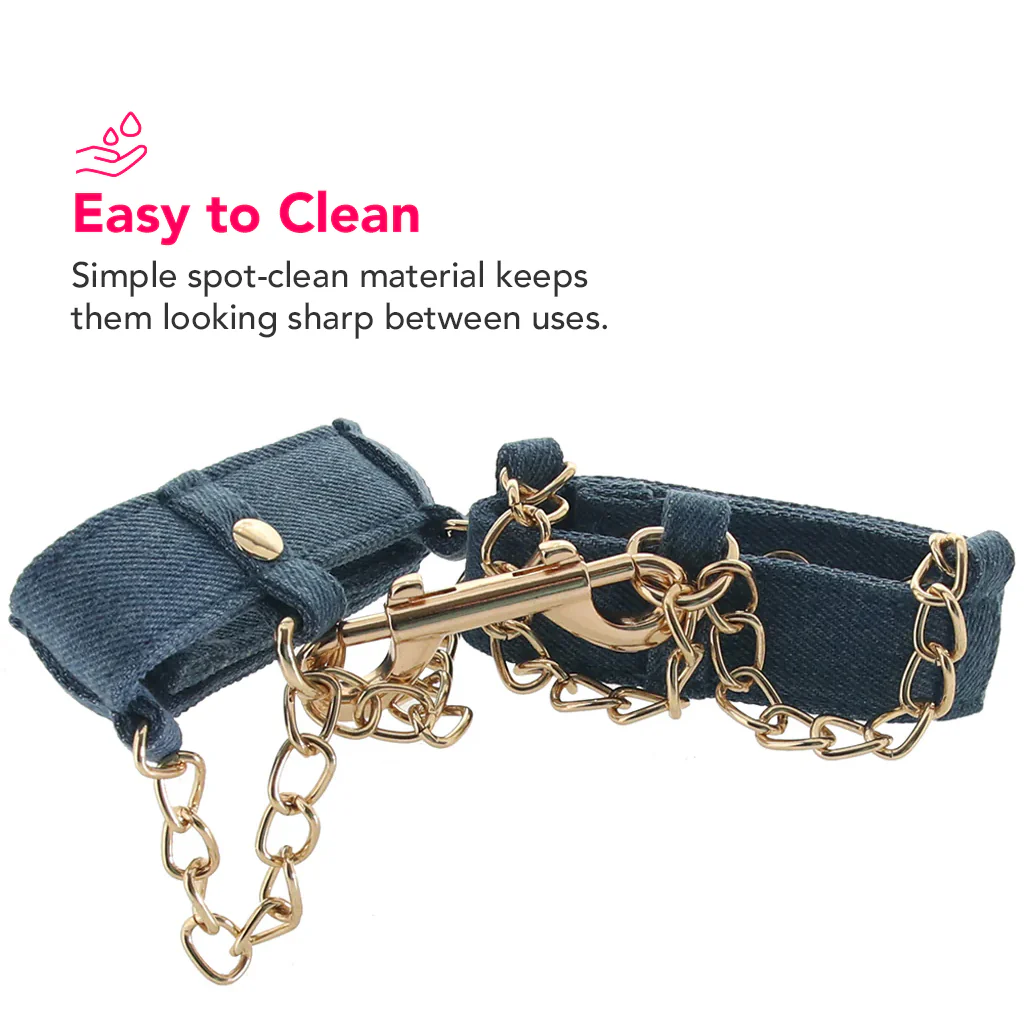 Ride 'Em Denim Ankle Cuffs - Image 4