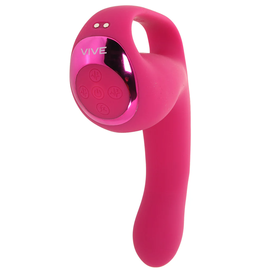 Riko Triple Thumping Finger Motion Vibe in Pink - Image 5
