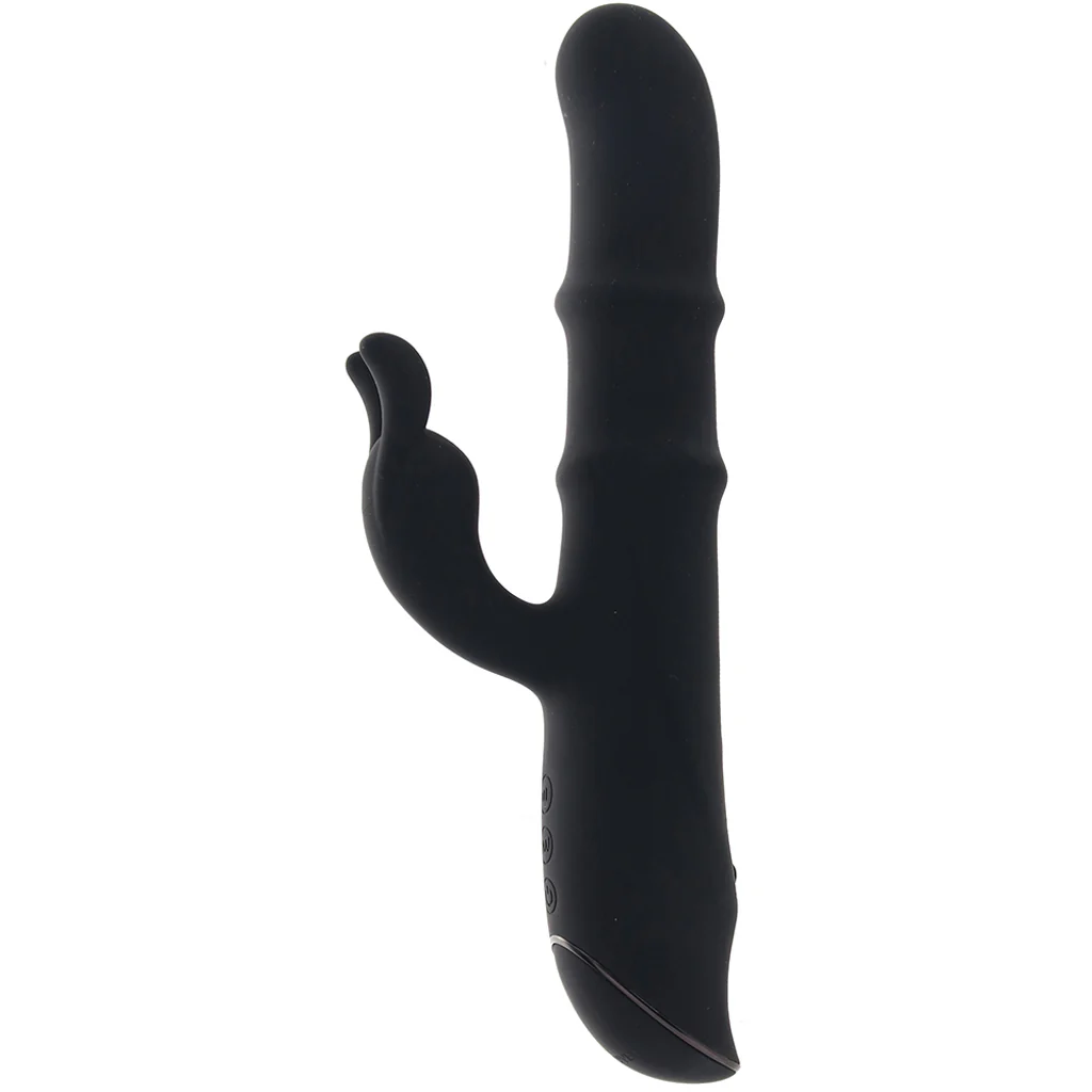 Ringmaster Sliding Rabbit Vibe in Black - Image 3