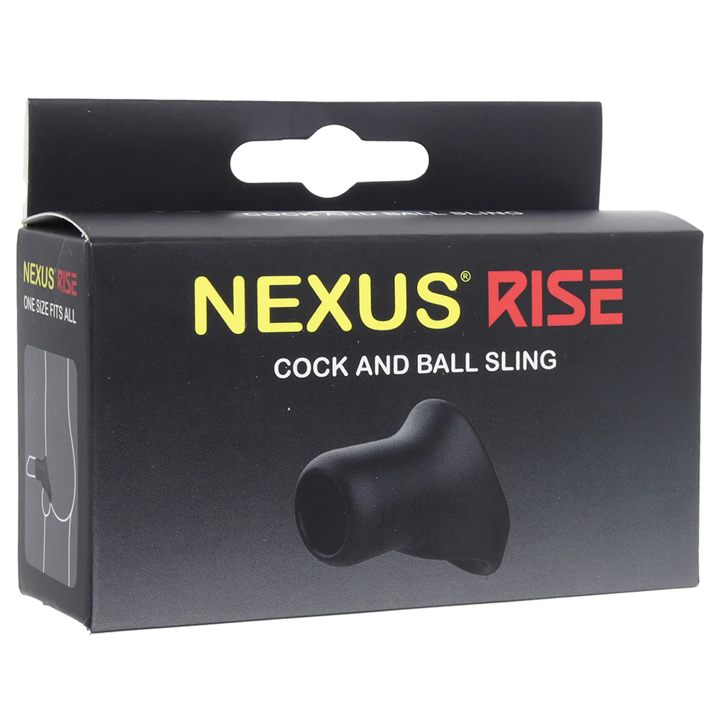 RISE Cock and Ball Sling in Black - Image 6