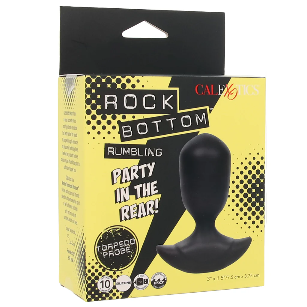 Rock Bottom Rumbling Torpedo Butt Plug - Image 9