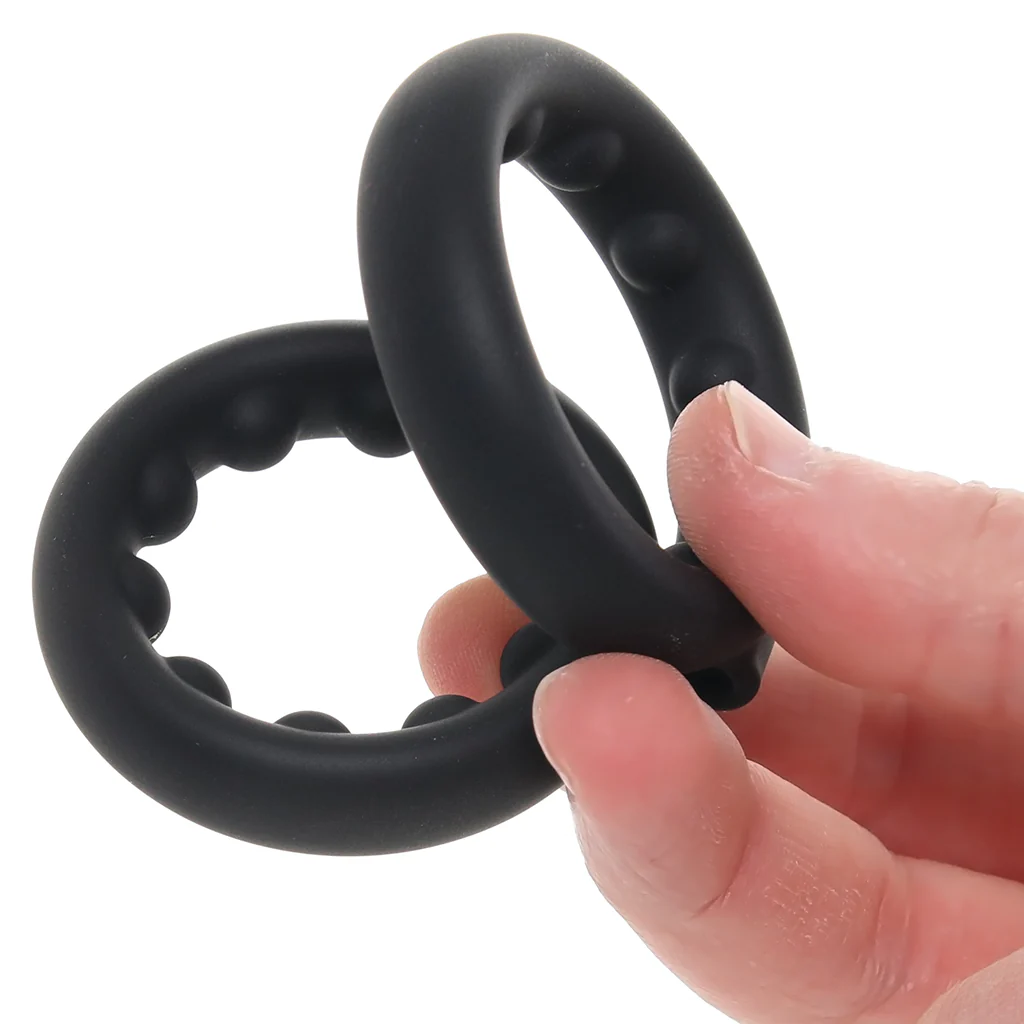 Rock Solid Double Stamina Rings with Metal Beads - Image 6