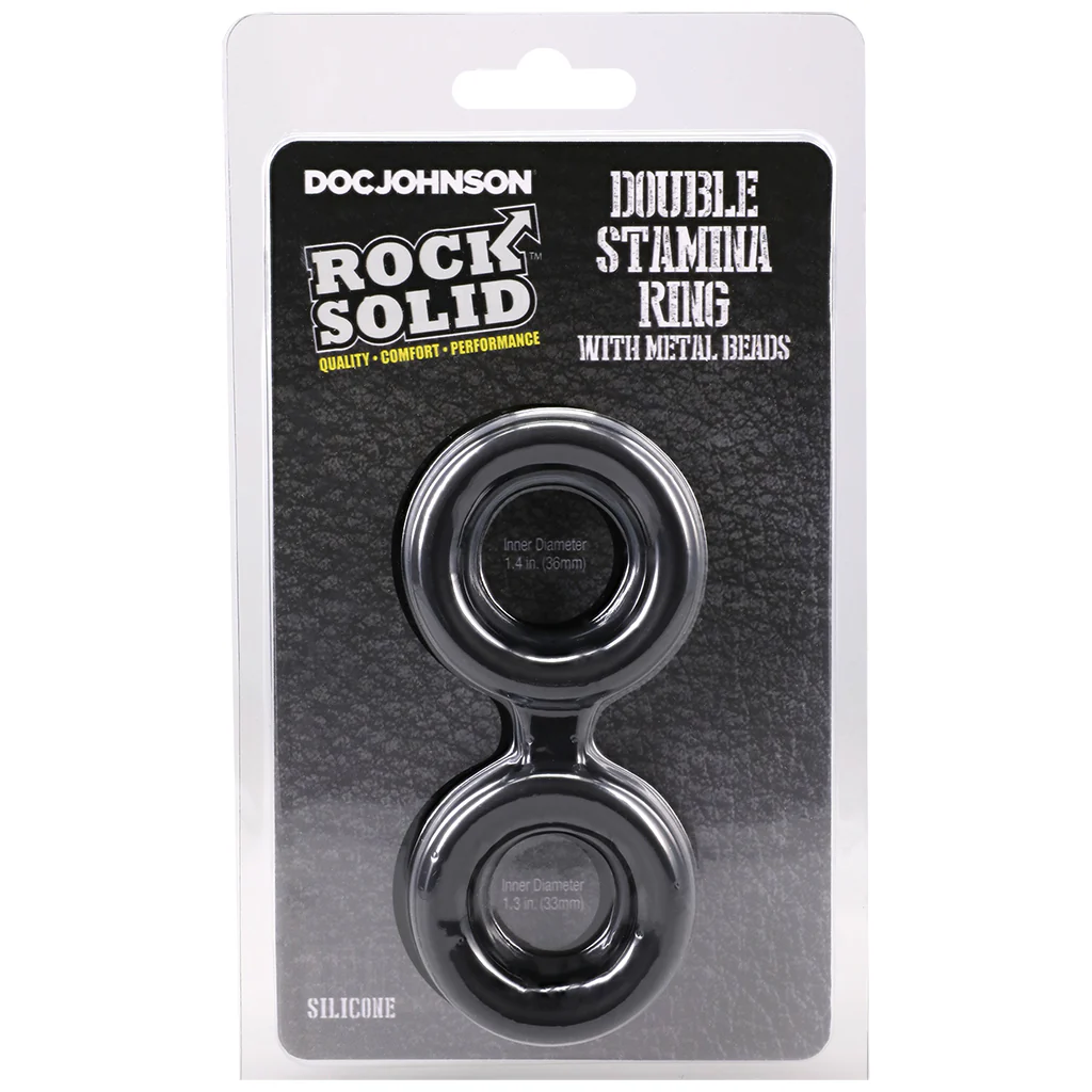 Rock Solid Double Stamina Rings with Metal Beads - Image 9
