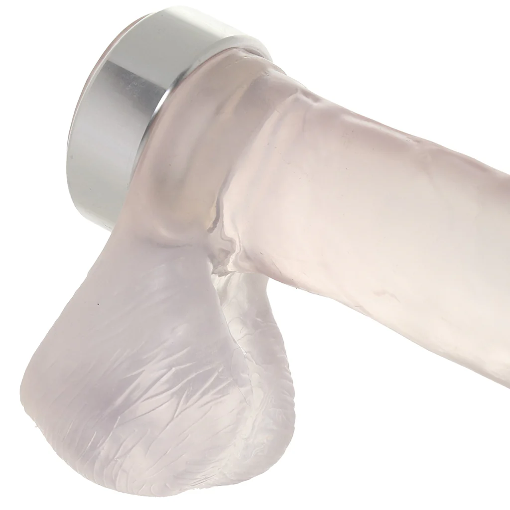 Rock Solid The Brushed Alloy Cock Ring in X-Large - Image 2