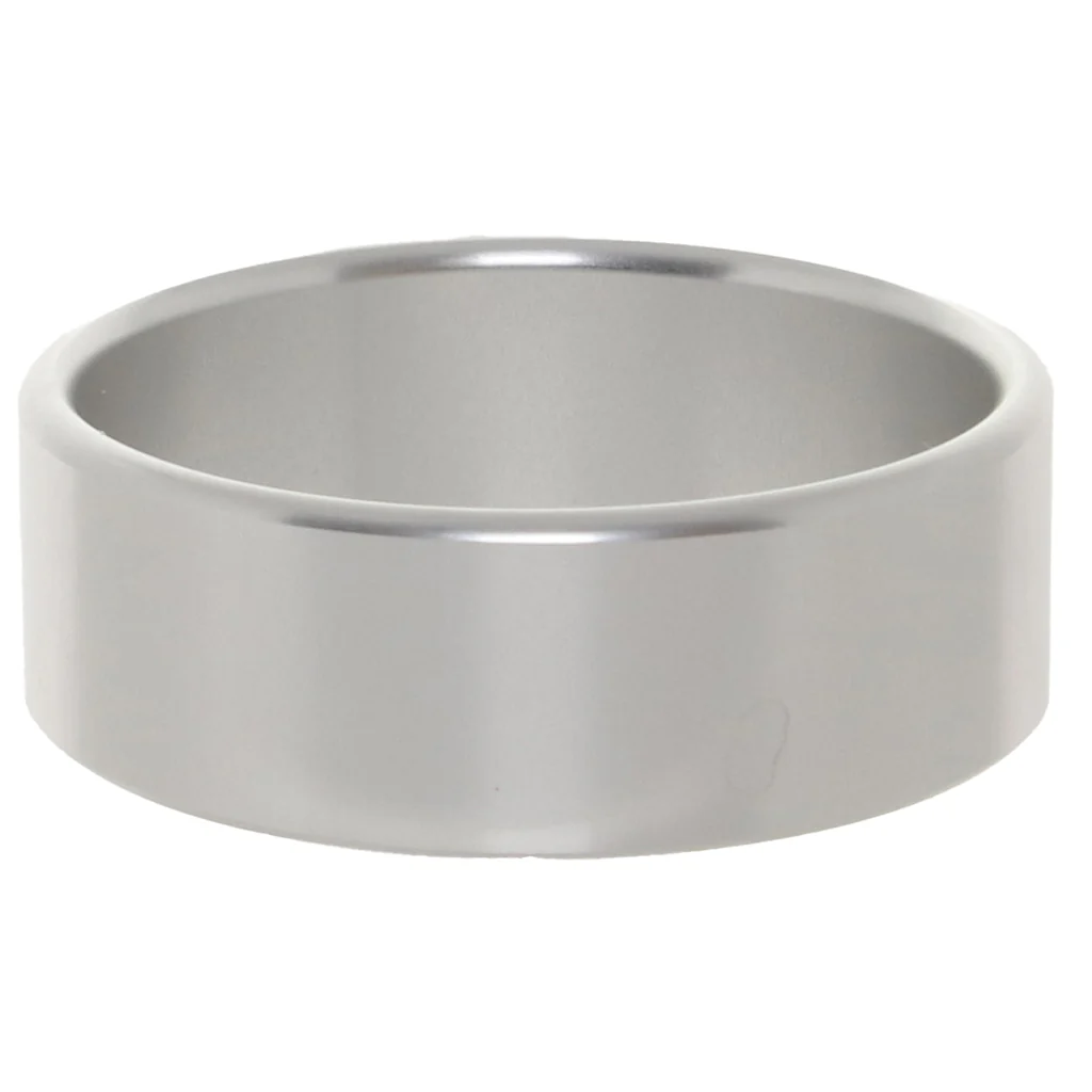 Rock Solid The Brushed Alloy Cock Ring in X-Large - Image 3