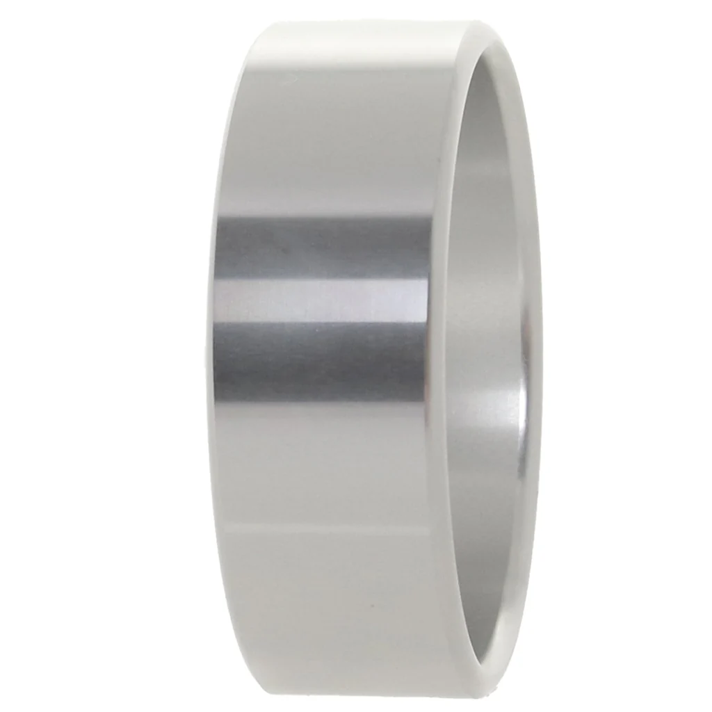 Rock Solid The Brushed Alloy Cock Ring in X-Large - Image 7