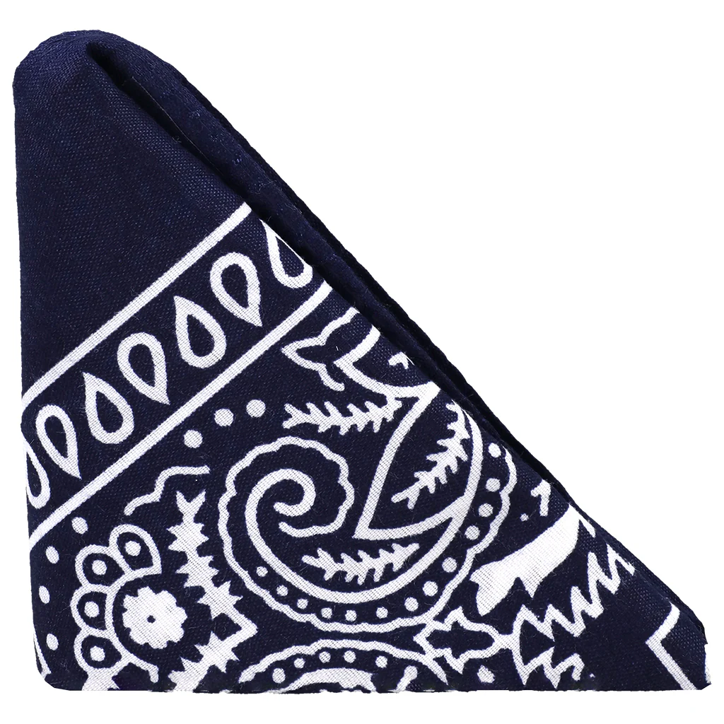 Rock Solid The Code C-Ring and Bandana Set in Navy Blue - Image 5