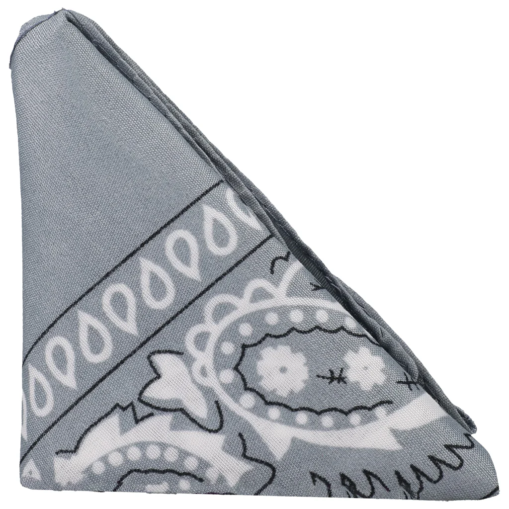 Rock Solid The Code C-Ring and Bandana Set in Grey - Image 5