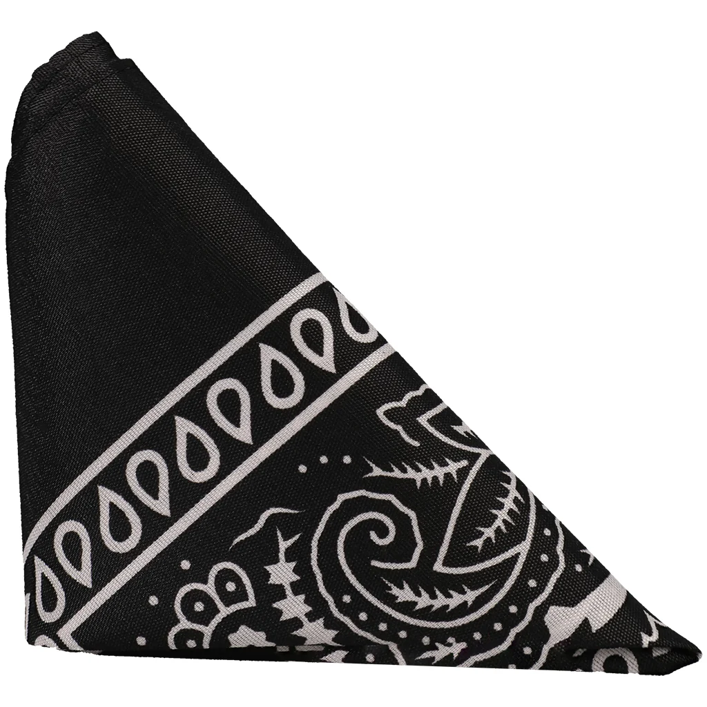 Rock Solid The Code C-Ring and Bandana Set in Black - Image 5