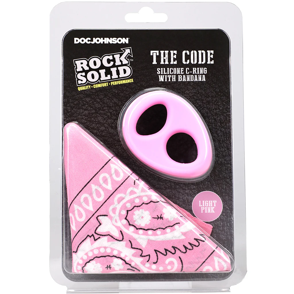 Rock Solid The Code C-Ring and Bandana Set in Pink - Image 9