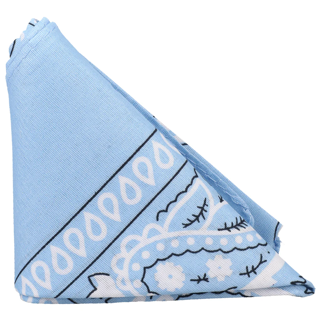 Rock Solid The Code C-Ring and Bandana Set in Light Blue - Image 5