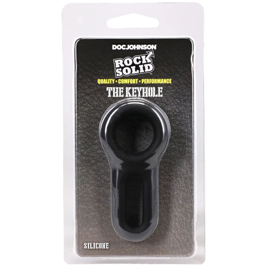 Rock Solid The Keyhole Silicone Cock Ring - Image 9