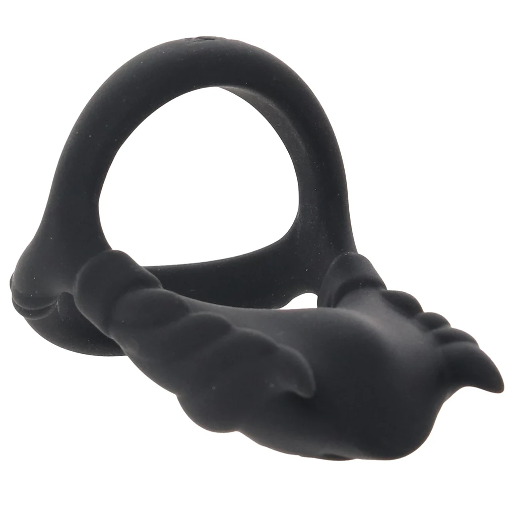 Rocky Silicone Vibrating Dual C-Ring - Image 7