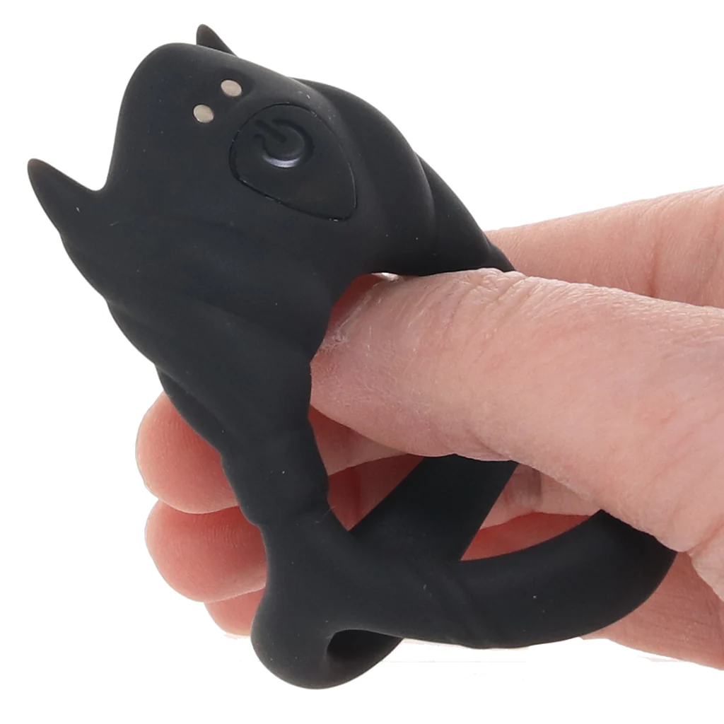 Rocky Silicone Vibrating Dual C-Ring - Image 8