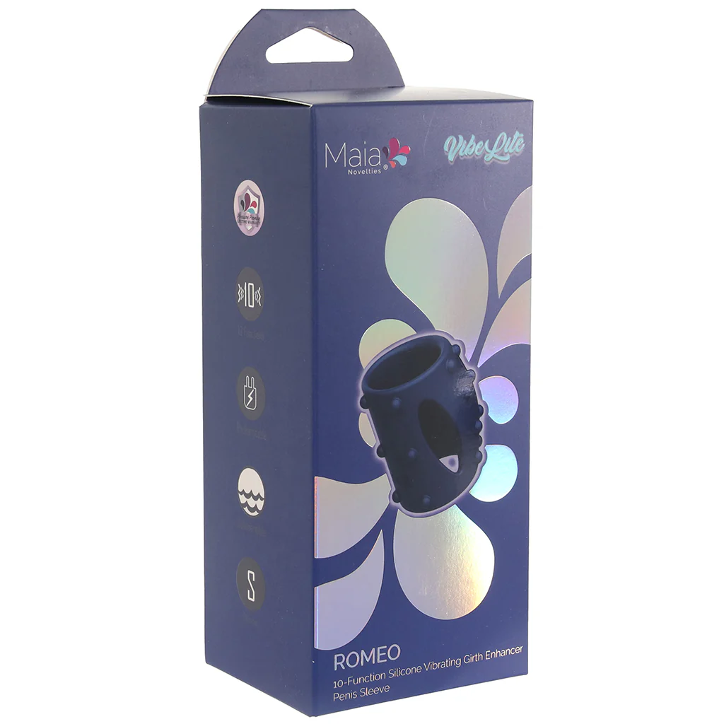 Romeo Vibrating Girth Enhancer Sleeve - Image 9