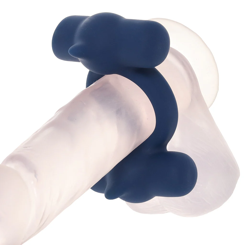 Ronan Dual Vibrating Liquid Silicone C-Ring - Image 2