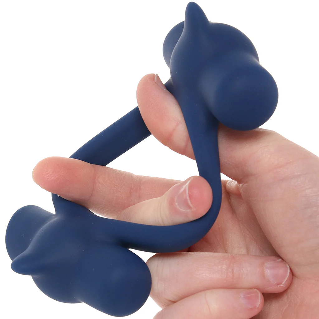 Ronan Dual Vibrating Liquid Silicone C-Ring - Image 6