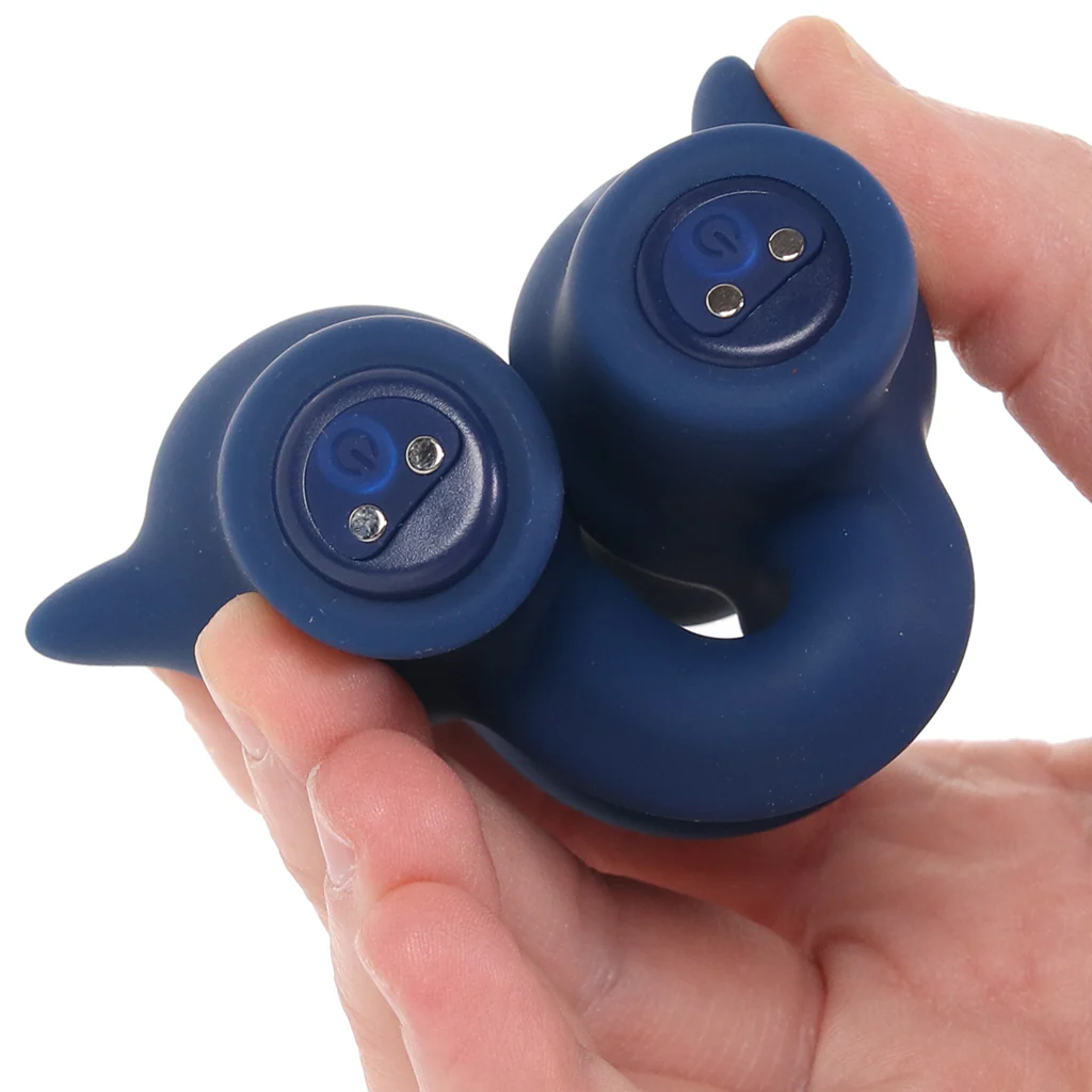 Ronan Dual Vibrating Liquid Silicone C-Ring - Image 8