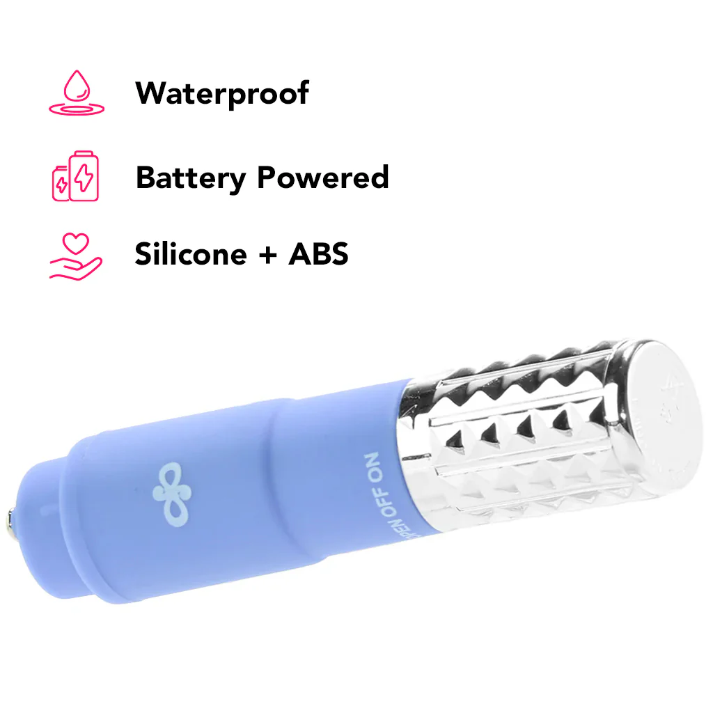 Rosé Revitalize Pocket Massage Vibe Kit in Periwinkle - Image 5