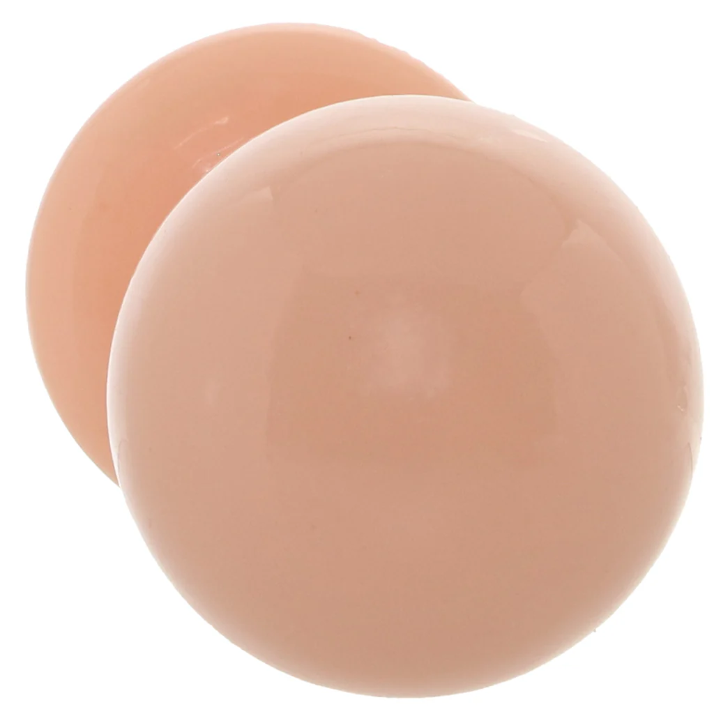 The Classic Medium Round Butt Plug in Cream - Image 2