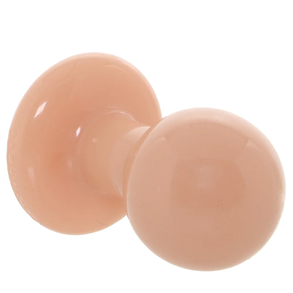The Classic Small Round Butt Plug in Cream - Image 6