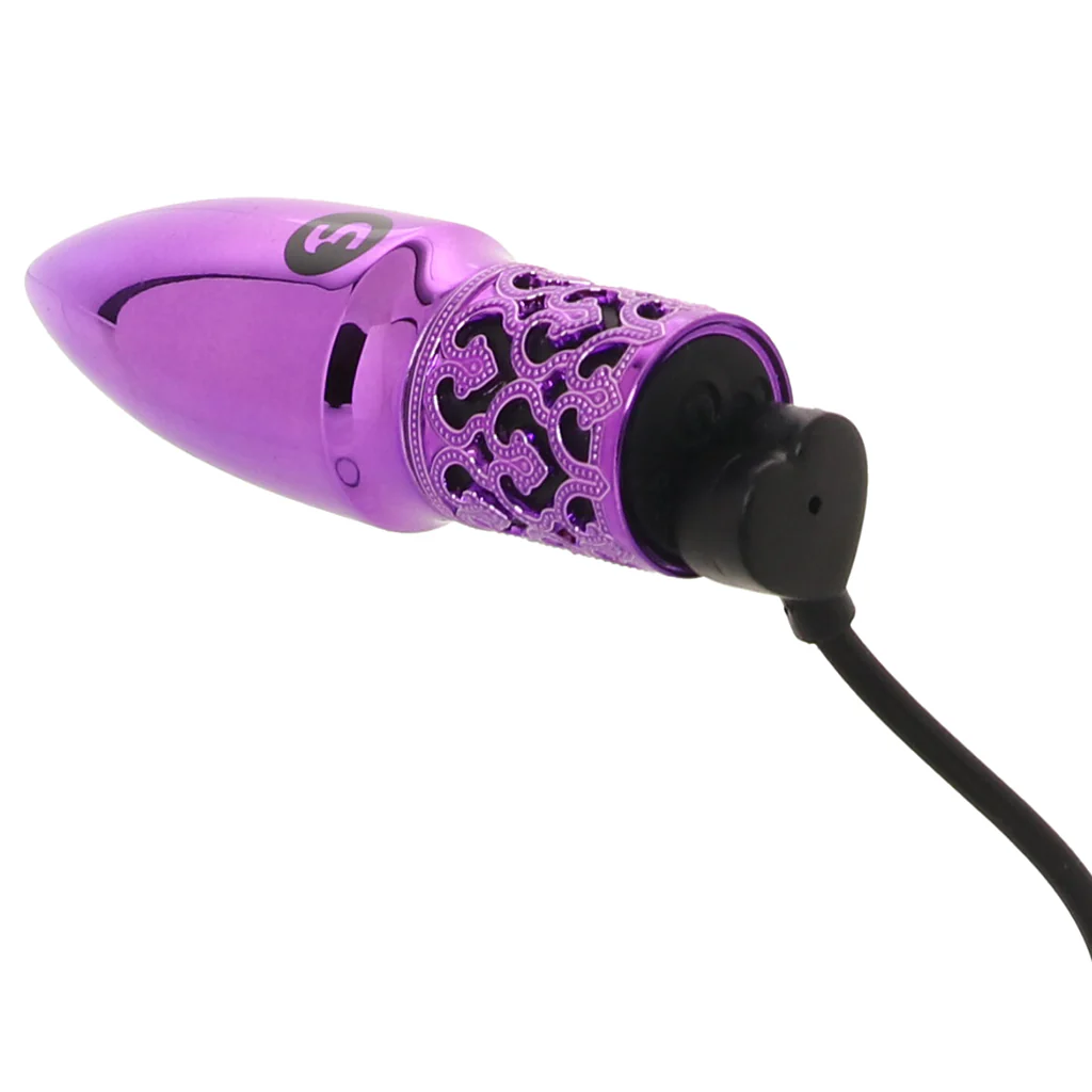 Royal Gems Glitter Bullet Vibe in Purple - Image 7