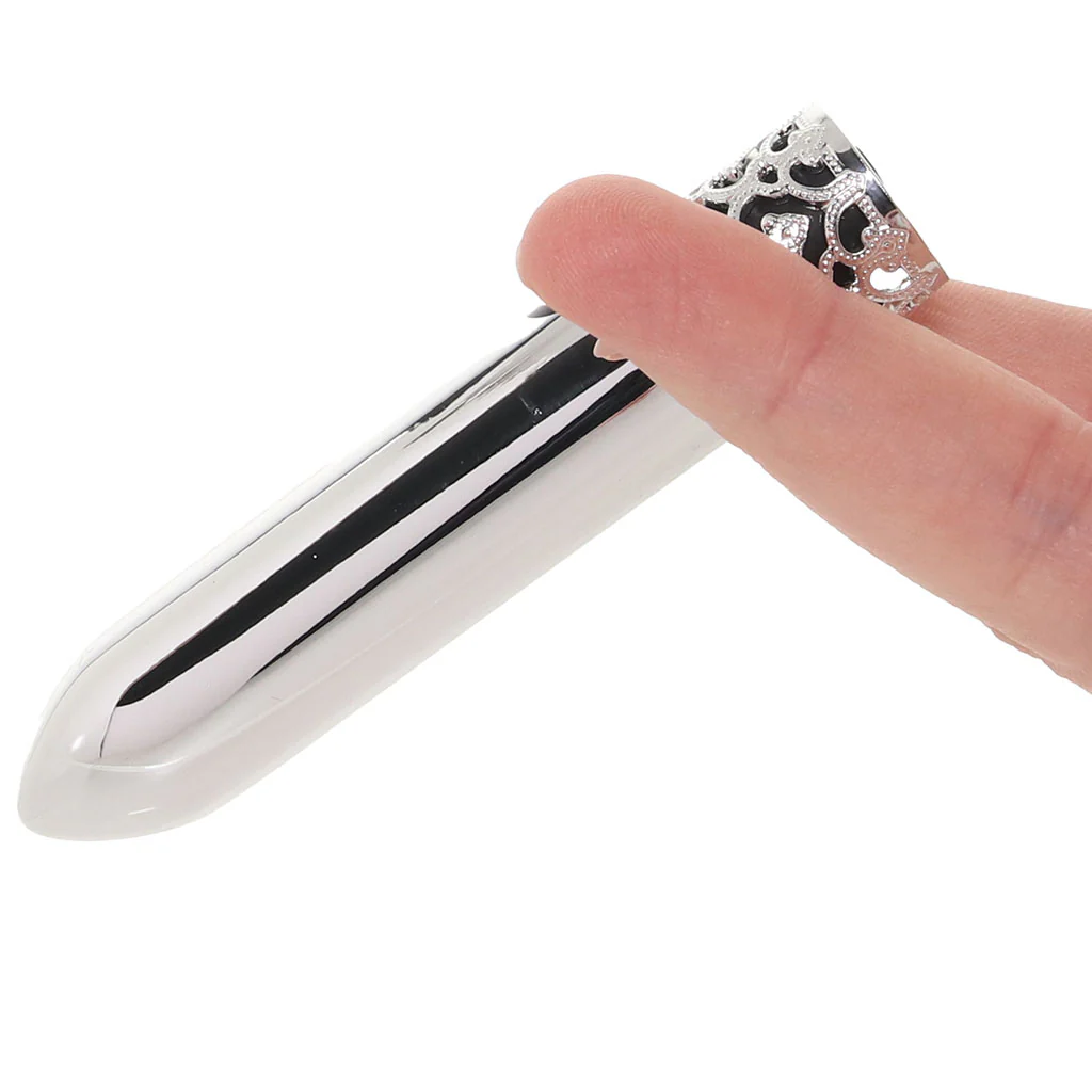 Royal Gems Glitz Bullet Vibe in Silver - Image 2