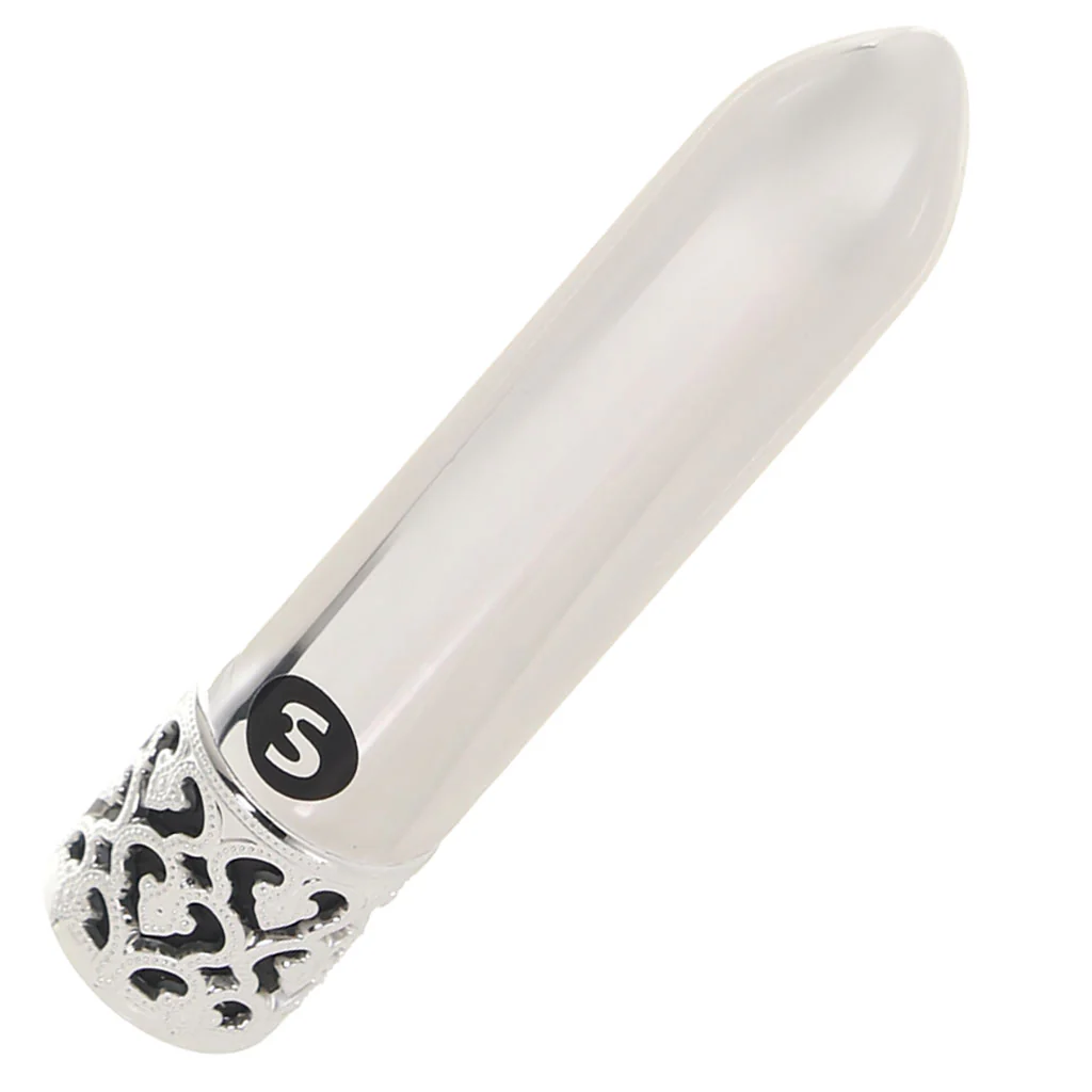 Royal Gems Glitz Bullet Vibe in Silver - Image 5