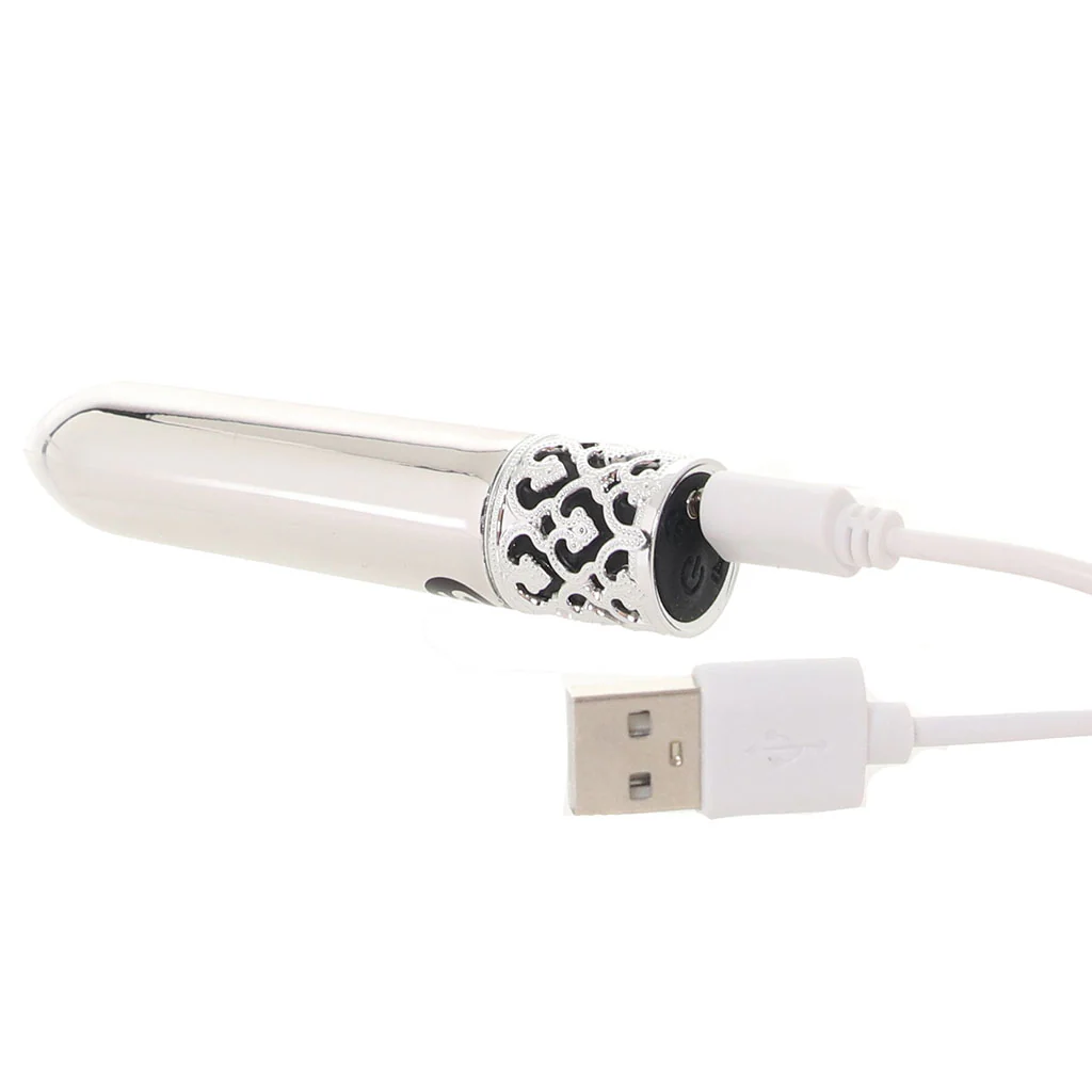 Royal Gems Glitz Bullet Vibe in Silver - Image 6