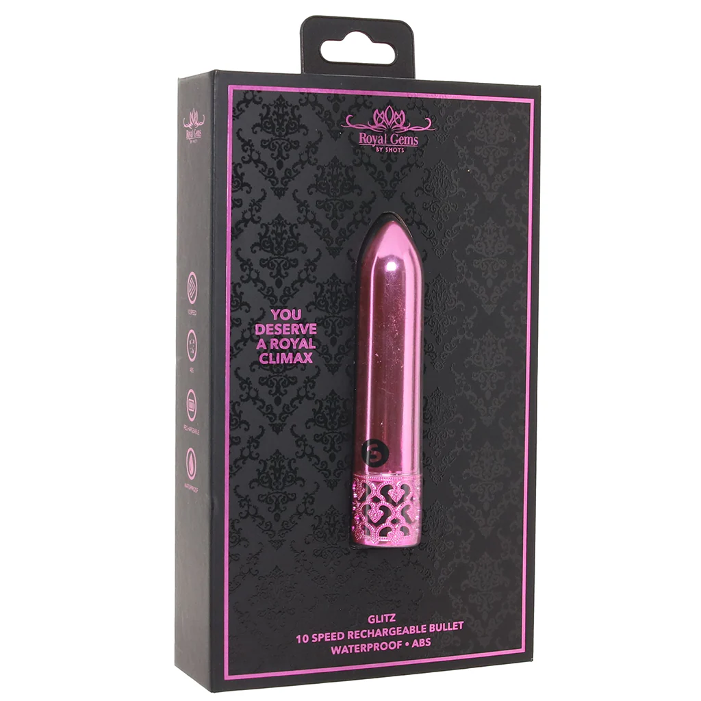 Royal Gems Glitz Bullet Vibe in Pink - Image 9