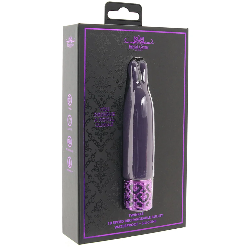 Royal Gems Twinkle Bullet Vibe in Purple - Image 6