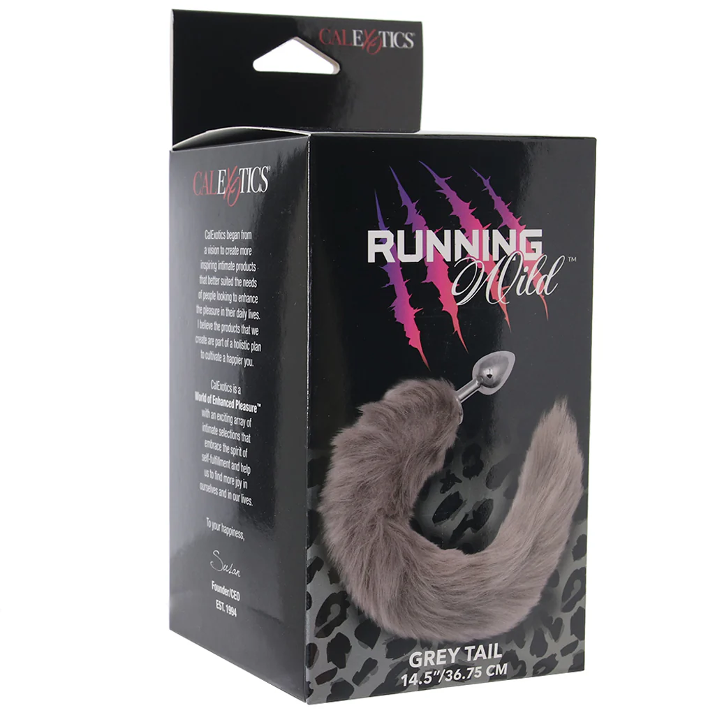 Running Wild Grey Tail Plug - Image 6