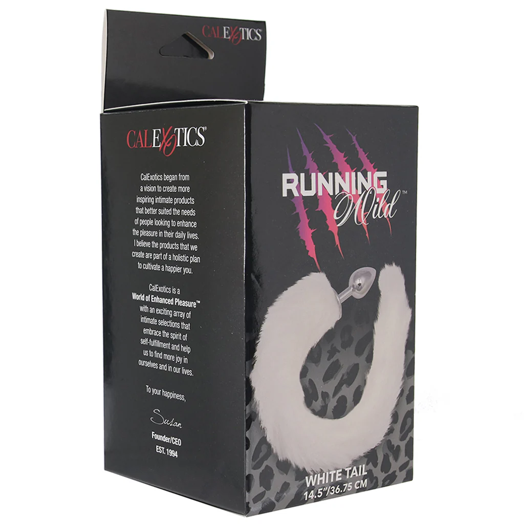 Running Wild White Tail Plug - Image 6