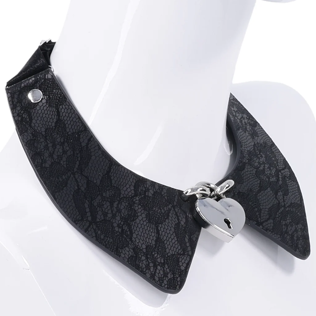 S&M Heartbound Lace Day Collar - Image 7