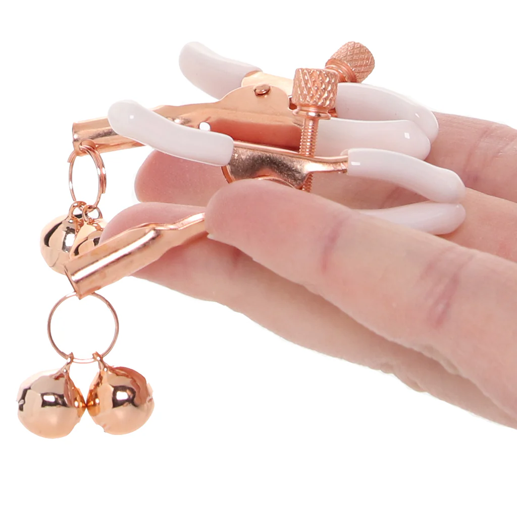 S&M Peaches 'n CreaMe Bell Nipple Clamps - Image 6