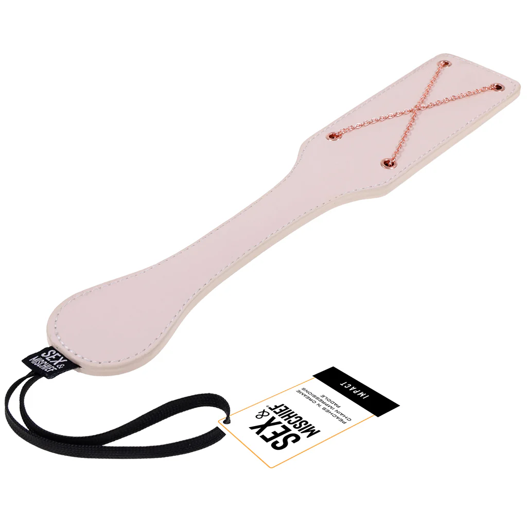 S&M Peaches 'n CreaMe Chain Impression Paddle - Image 9