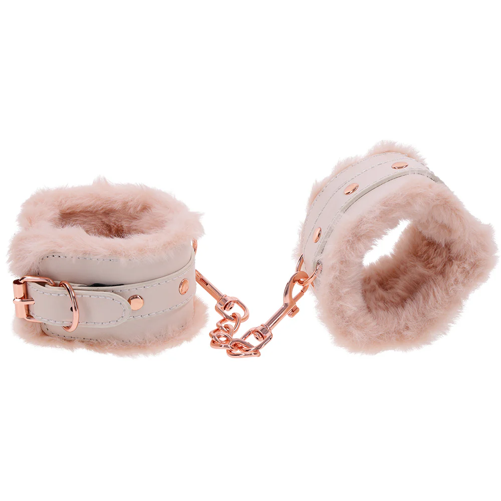 S&M Peaches 'n CreaMe Fur Handcuffs - Image 2