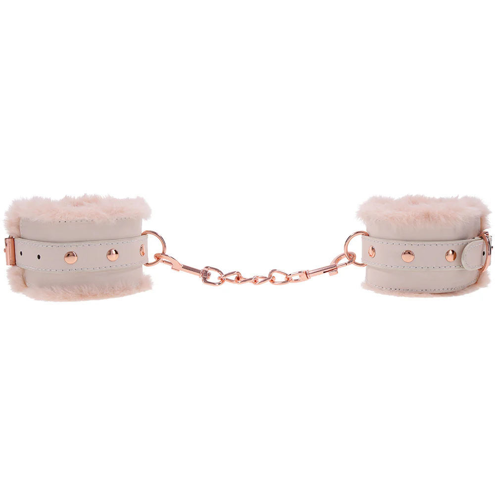 S&M Peaches 'n CreaMe Fur Handcuffs - Image 6