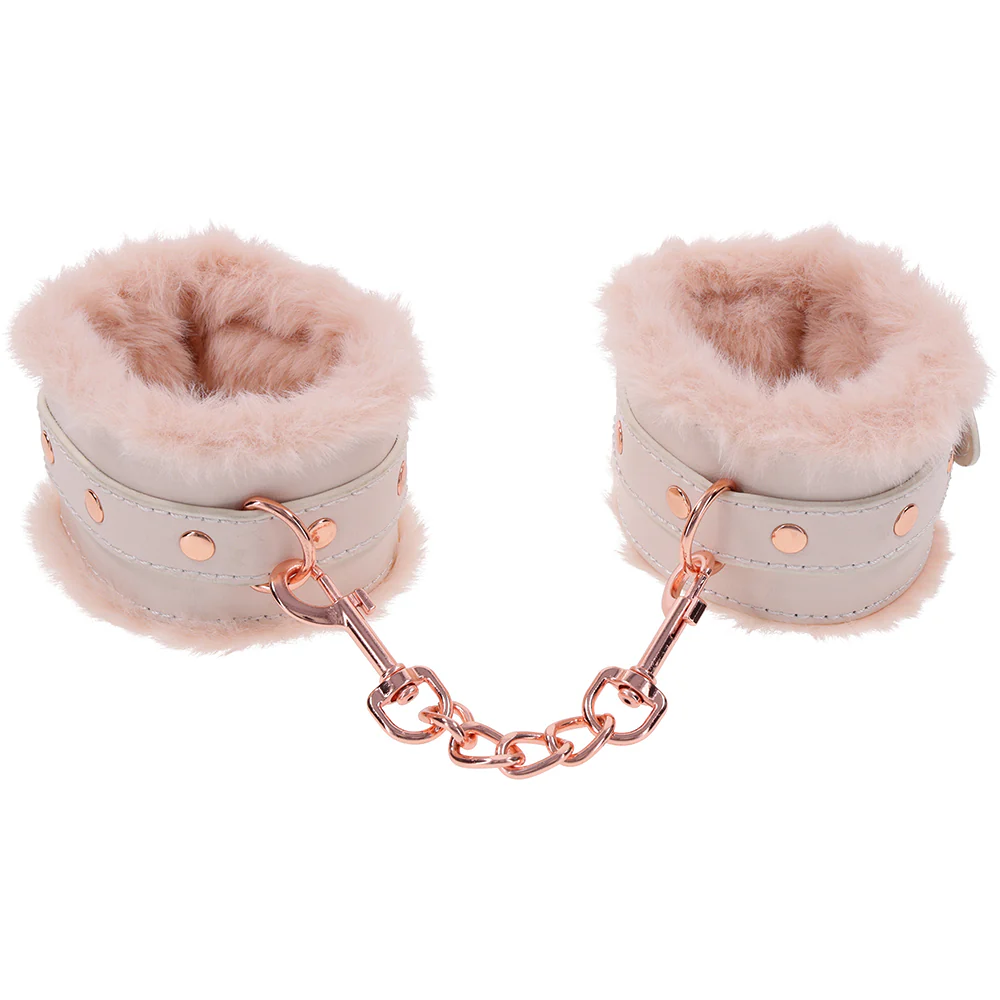 S&M Peaches 'n CreaMe Fur Handcuffs - Image 8