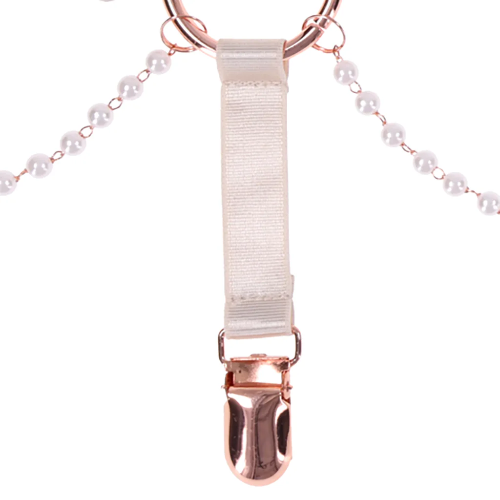 S&M Peaches 'n CreaMe Pearl Garters - Image 5