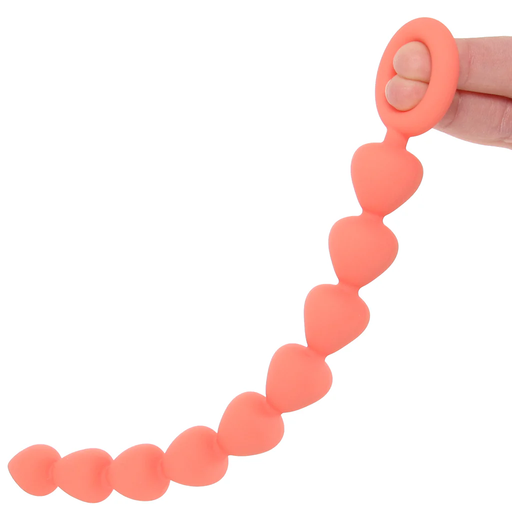 S&M Peaches 'n CreaMe Silicone Anal Beads - Image 6