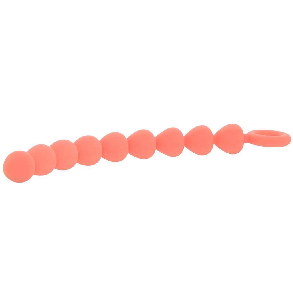 S&M Peaches 'n CreaMe Silicone Anal Beads - Image 8
