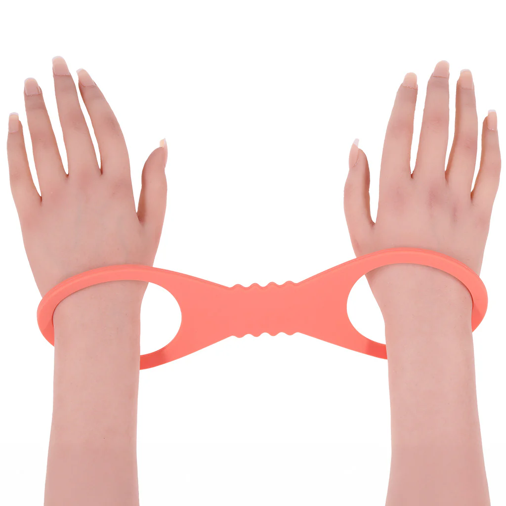S&M Peaches 'n CreaMe Silicone Cuffs in Large - Image 3
